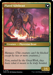 Bonded Herdbeast // Plated Kilnbeast [March of the Machine] | Chromatic Games