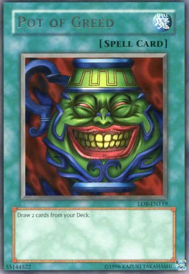 Pot of Greed [LOB-EN119] Rare | Chromatic Games