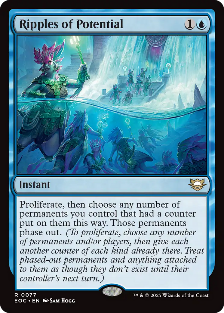 Ripples of Potential [Edge of Eternities Commander] | Chromatic Games