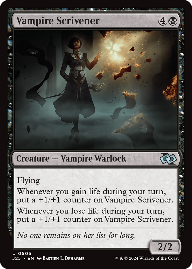 Vampire Scrivener [Foundations Jumpstart] | Chromatic Games