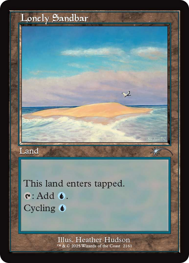 Lonely Sandbar (Retro Frame) [Secret Lair Drop Series] | Chromatic Games