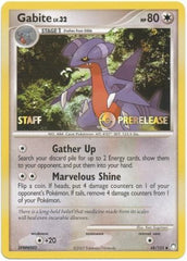 Gabite (48/123) (Staff Prerelease Promo) [Diamond & Pearl: Black Star Promos] | Chromatic Games