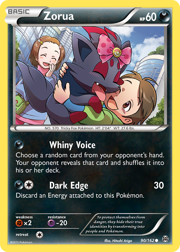 Zorua (90/162) [XY: BREAKthrough] | Chromatic Games