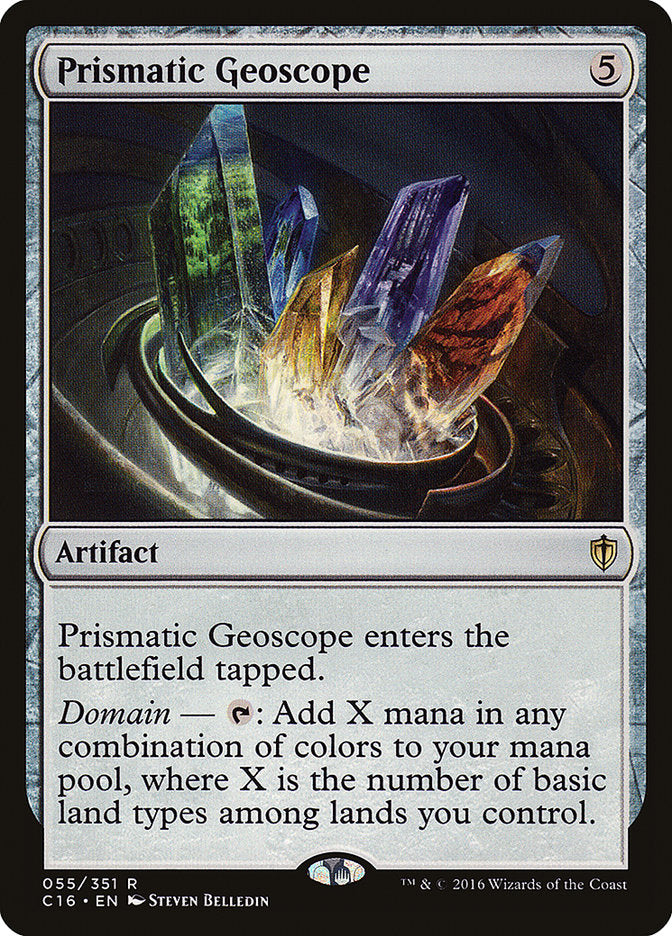 Prismatic Geoscope 55/351 (Commander 2016)  | Chromatic Games