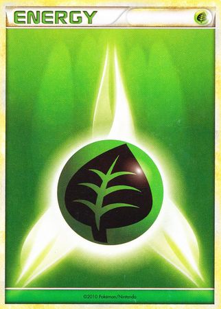 Grass Energy (2010 Unnumbered HGSS Style) [League & Championship Cards] | Chromatic Games