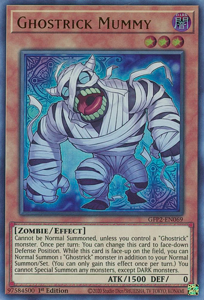 Ghostrick Mummy [GFP2-EN069] Ultra Rare | Chromatic Games