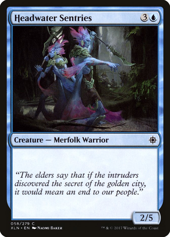 Headwater Sentries 58/279 (Ixalan)  | Chromatic Games