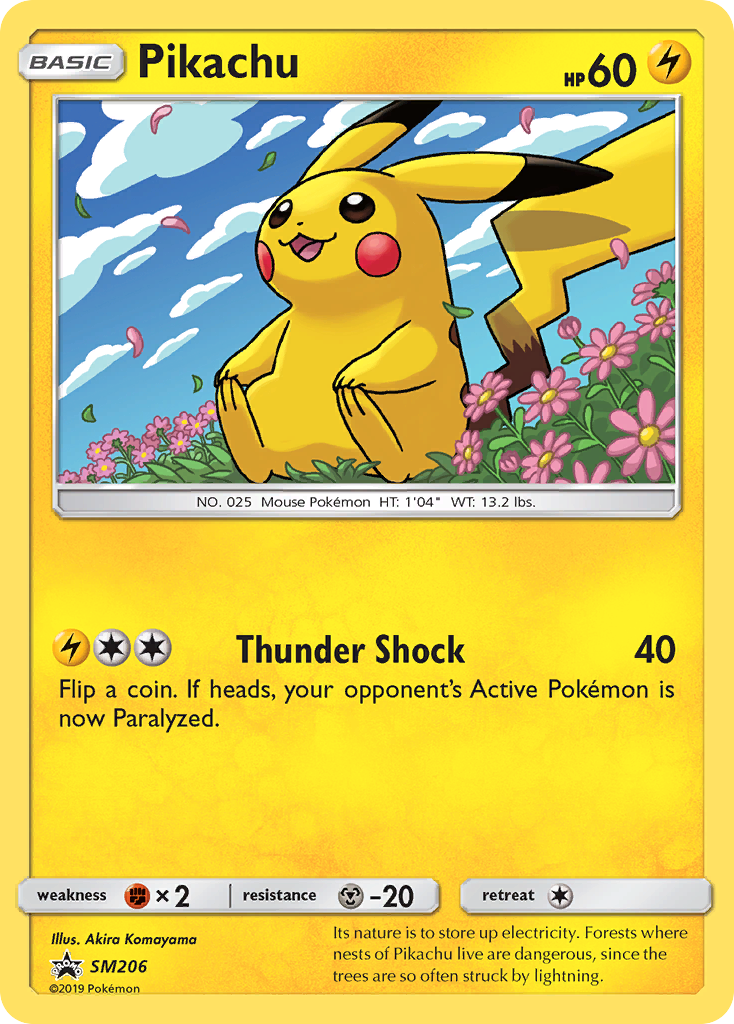 Pikachu (SM206) [Sun & Moon: Black Star Promos] | Chromatic Games