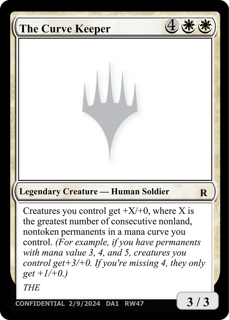 The Curve Keeper [Unknown Event] | Chromatic Games