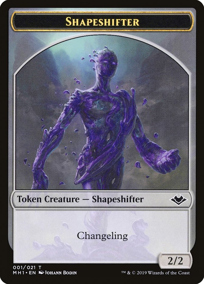 Shapeshifter Token [Modern Horizons Tokens] | Chromatic Games