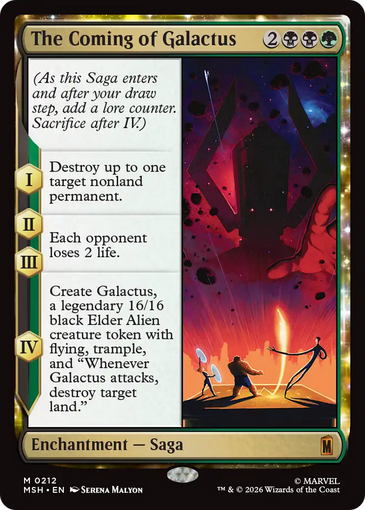 The Coming of Galactus [Marvel Super Heroes] | Chromatic Games