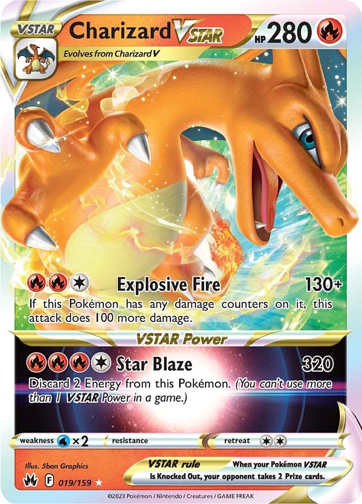 Charizard VSTAR (019/159) [Sword & Shield: Crown Zenith] | Chromatic Games