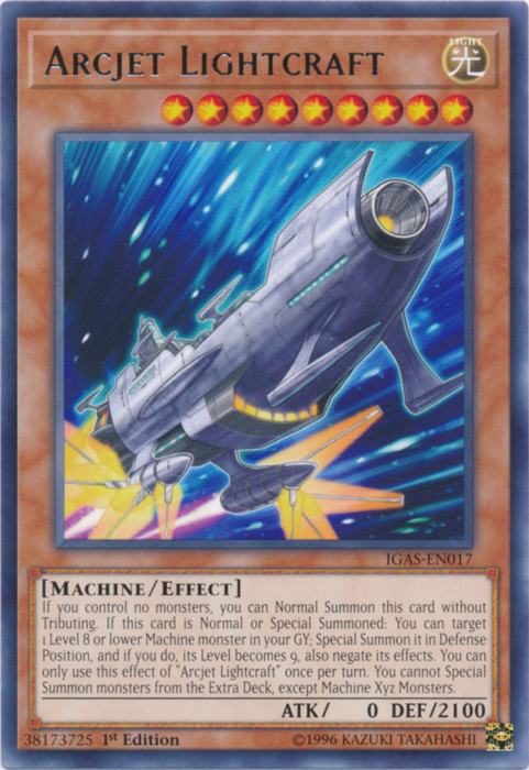 Arcjet Lightcraft [IGAS-EN017] Rare | Chromatic Games