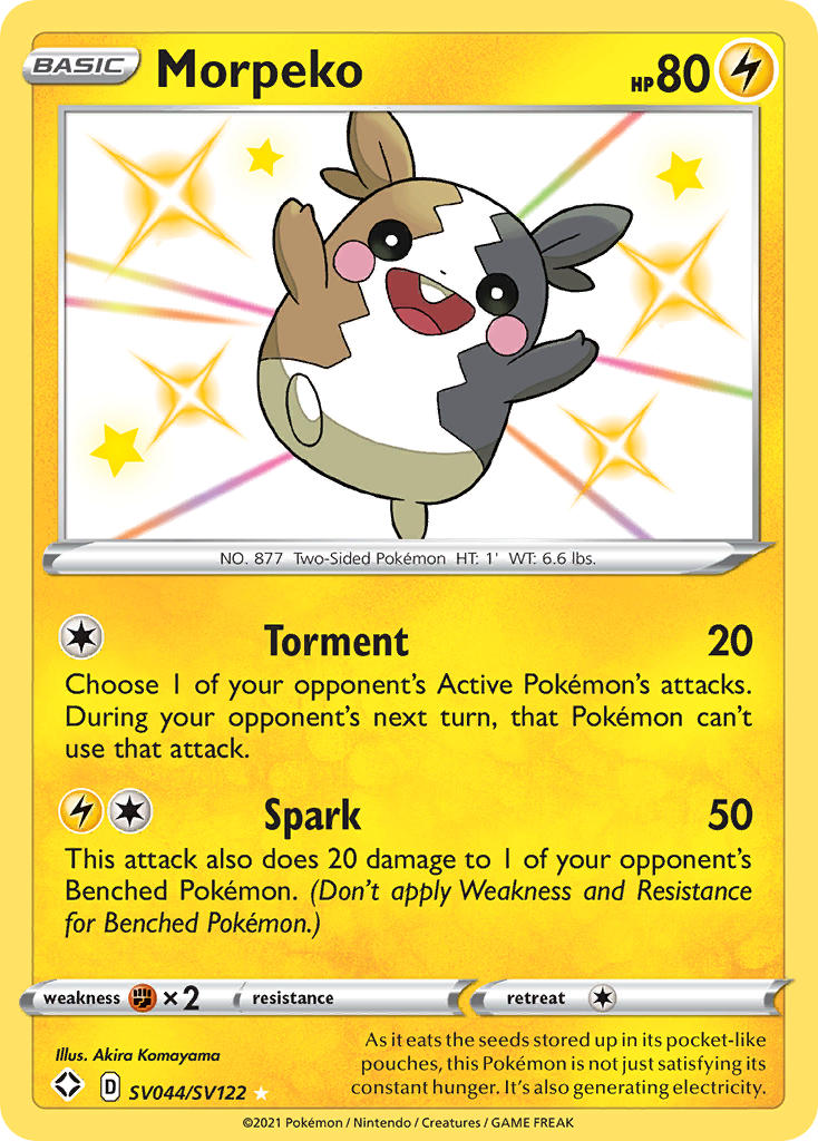 Morpeko (SV044/SV122) [Sword & Shield: Shining Fates] | Chromatic Games