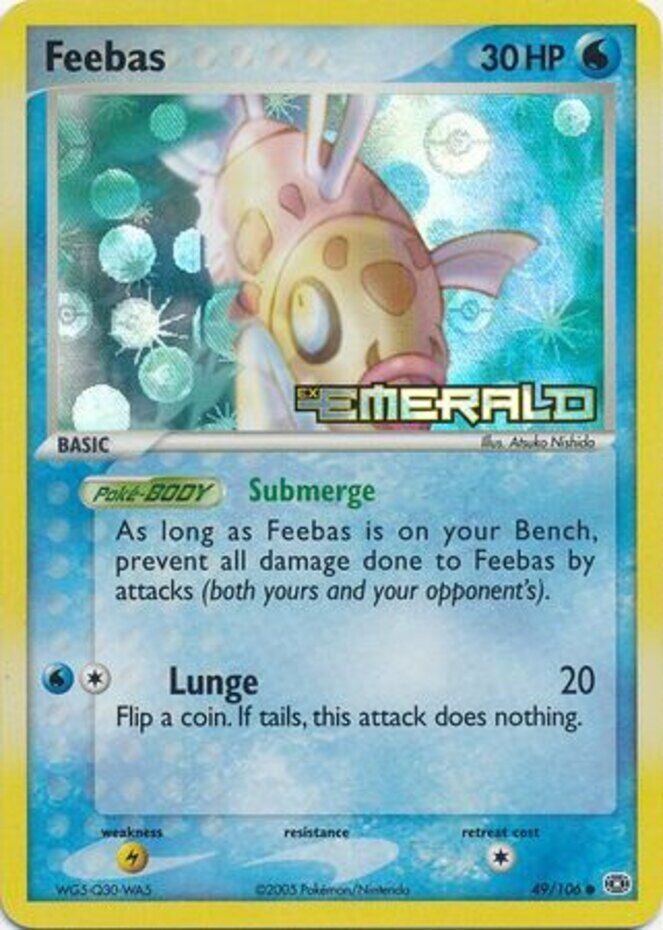 Feebas (49/106) (Stamped) [EX: Emerald] | Chromatic Games