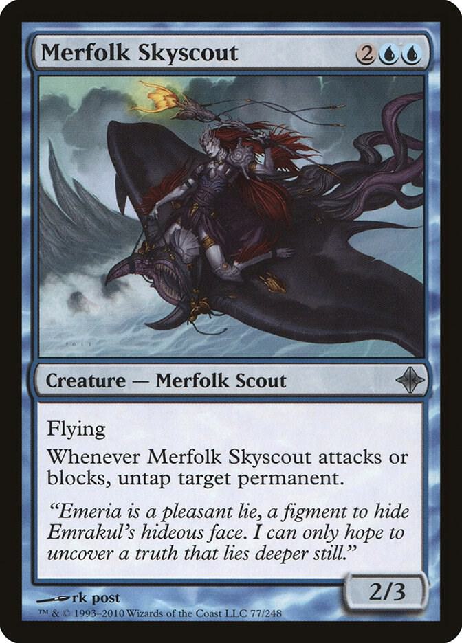 Merfolk Skyscout 77/248 (Rise of the Eldrazi)  | Chromatic Games