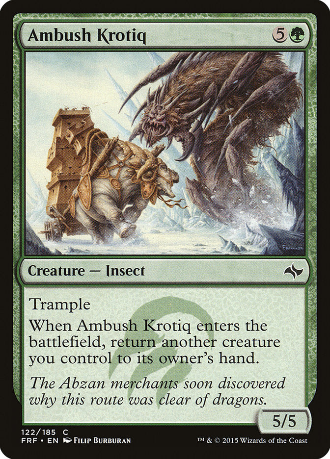 Ambush Krotiq 122/185 (Fate Reforged)  | Chromatic Games