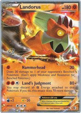 Landorus EX (89/149) (The Flying Hammer - Rowan Stavenow) [World Championships 2015] | Chromatic Games