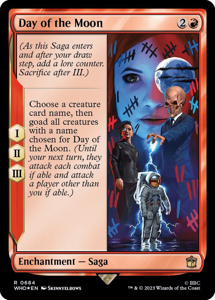 Day of the Moon 684/331 (Universes Beyond: Doctor Who)  - Surge Foil | Chromatic Games
