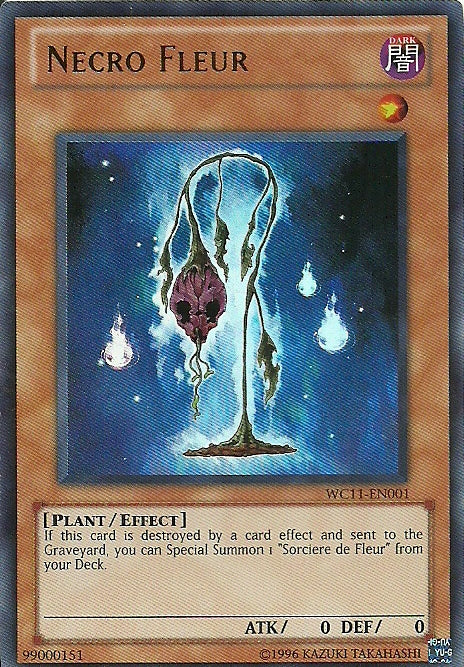 Necro Fleur [WC11-EN001] Ultra Rare | Chromatic Games