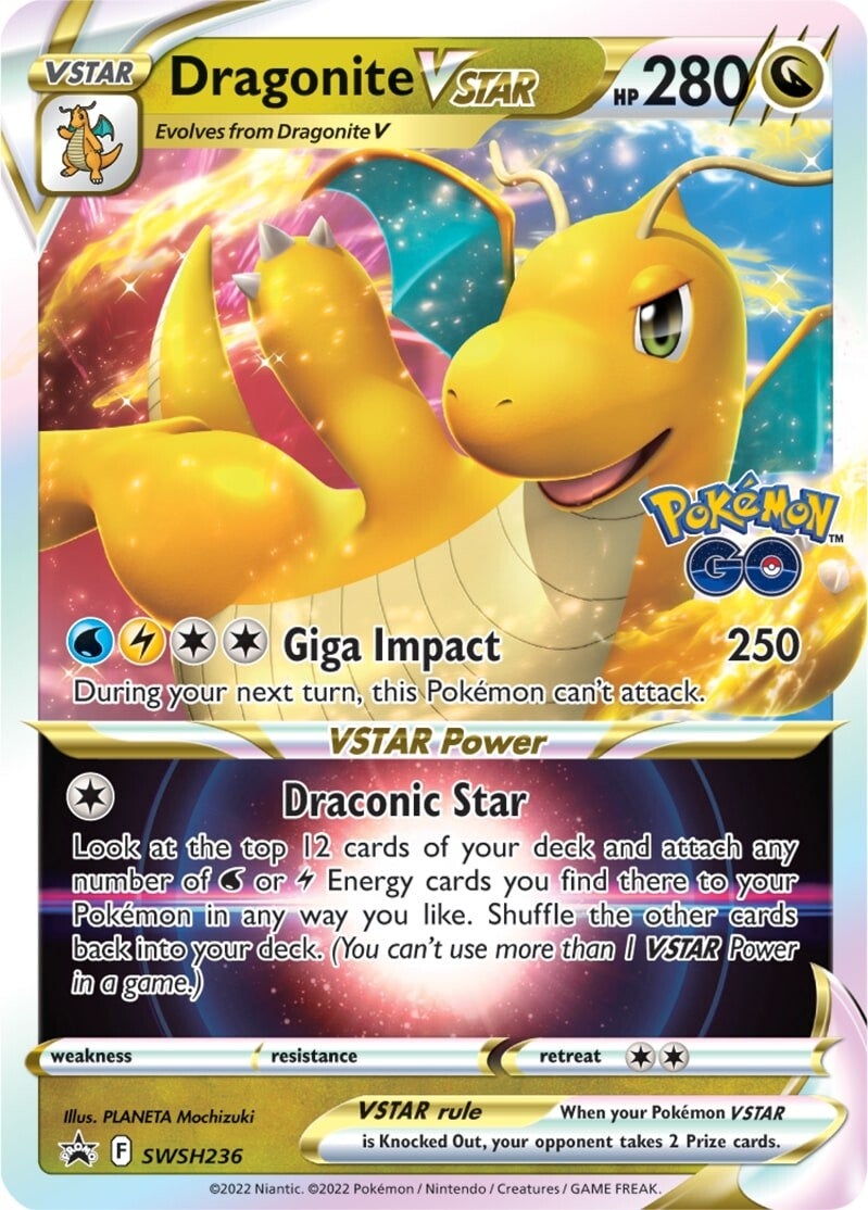 Dragonite VSTAR (SWSH236) [Sword & Shield: Black Star Promos] | Chromatic Games