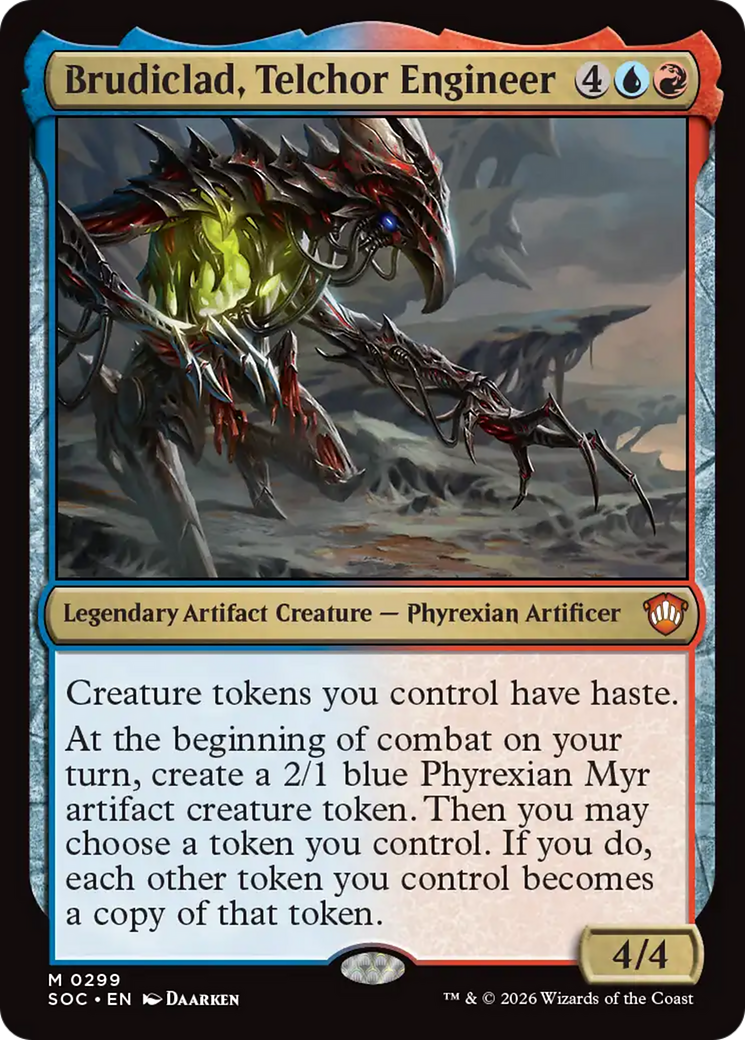 Brudiclad, Telchor Engineer [Secrets of Strixhaven Commander] | Chromatic Games