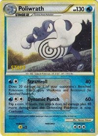 Poliwrath (21/95) (League Promo Staff) [HeartGold & SoulSilver: Unleashed] | Chromatic Games