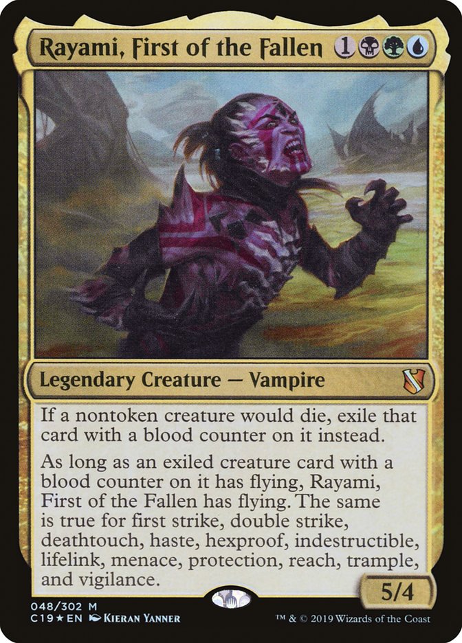Rayami, First of the Fallen 48/302 (Commander 2019)  - Foil | Chromatic Games