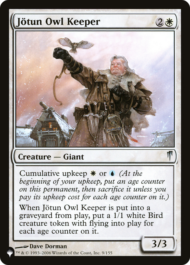Jotun Owl Keeper [The List] | Chromatic Games