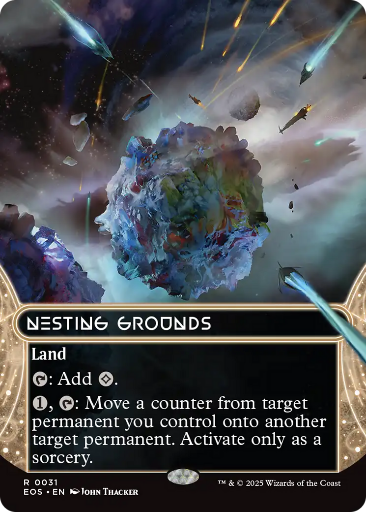 Nesting Grounds (0031) (Borderless) [Edge of Eternities: Stellar Sights] | Chromatic Games