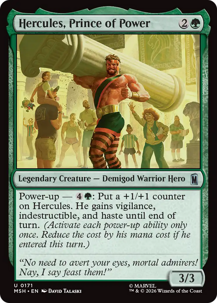 Hercules, Prince of Power [Marvel Super Heroes] | Chromatic Games