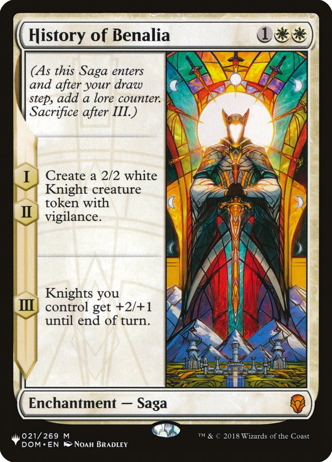 History of Benalia [The List] | Chromatic Games