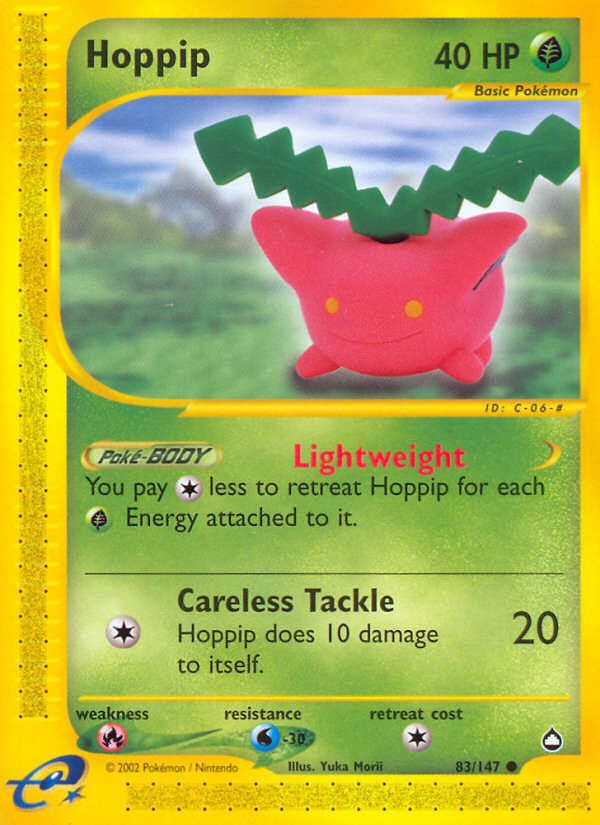 Hoppip (83/147) [Aquapolis] | Chromatic Games