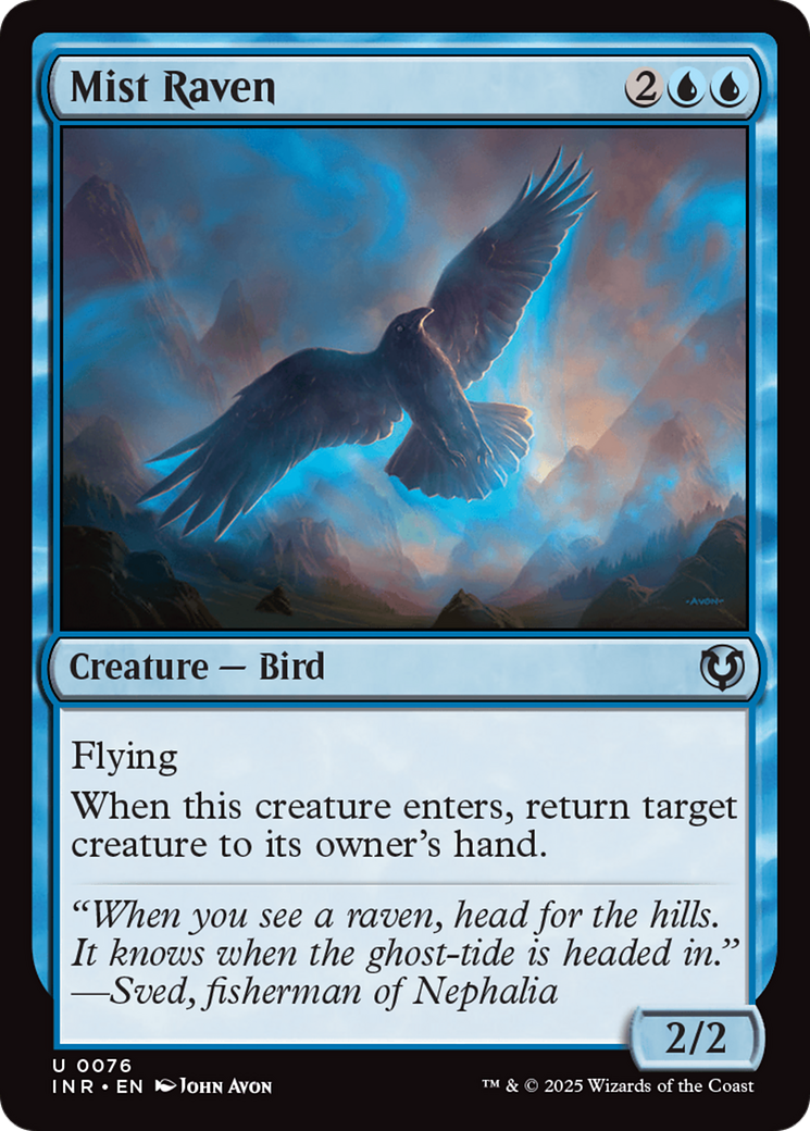 Mist Raven [Innistrad Remastered] | Chromatic Games