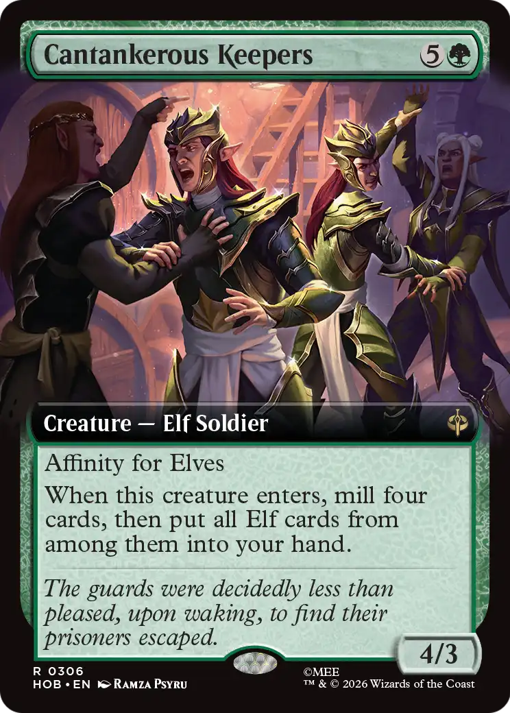 Cantankerous Keepers (Extended Art) [The Hobbit] | Chromatic Games