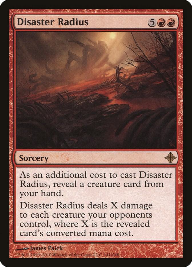 Disaster Radius 141/248 (Rise of the Eldrazi)  | Chromatic Games