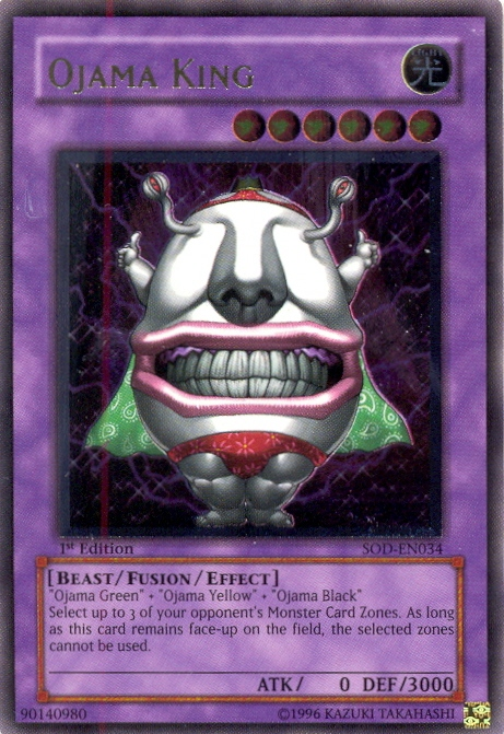 Ojama King [SOD-EN034] Ultimate Rare | Chromatic Games