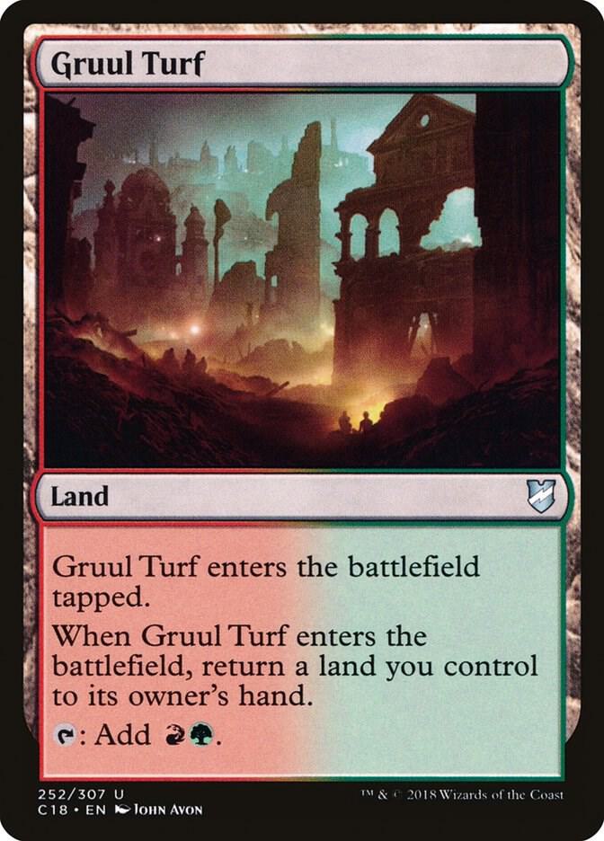 Gruul Turf 252/307 (Commander 2018)  | Chromatic Games