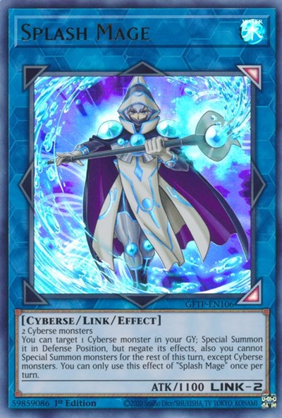 Splash Mage [GFTP-EN106] Ultra Rare | Chromatic Games