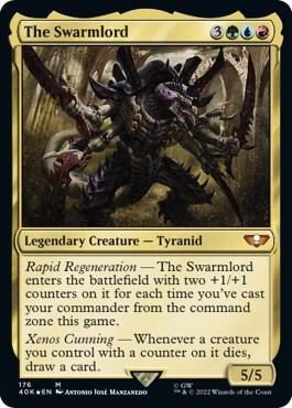 The Swarmlord 176 (Universes Beyond: Warhammer 40,000)  - Foil | Chromatic Games