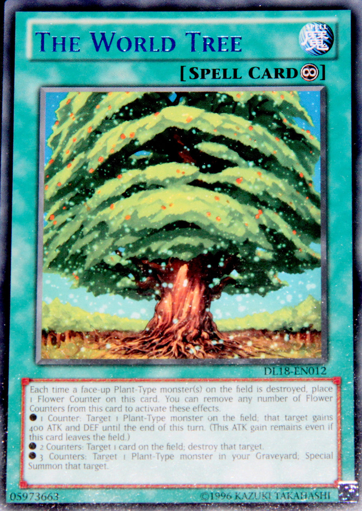 The World Tree (Blue) [DL18-EN012] Rare | Chromatic Games