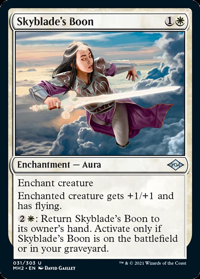 Skyblade's Boon [Modern Horizons 2] | Chromatic Games