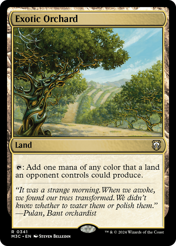 Exotic Orchard (Ripple Foil) [Modern Horizons 3 Commander] | Chromatic Games