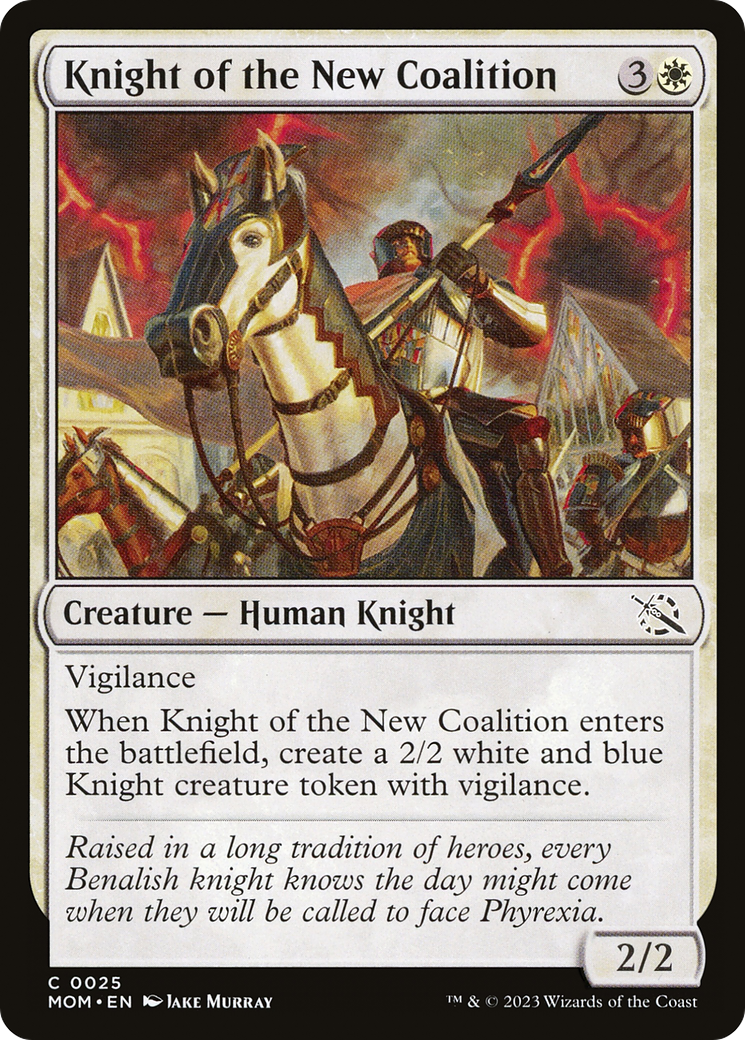 Knight of the New Coalition [March of the Machine] | Chromatic Games