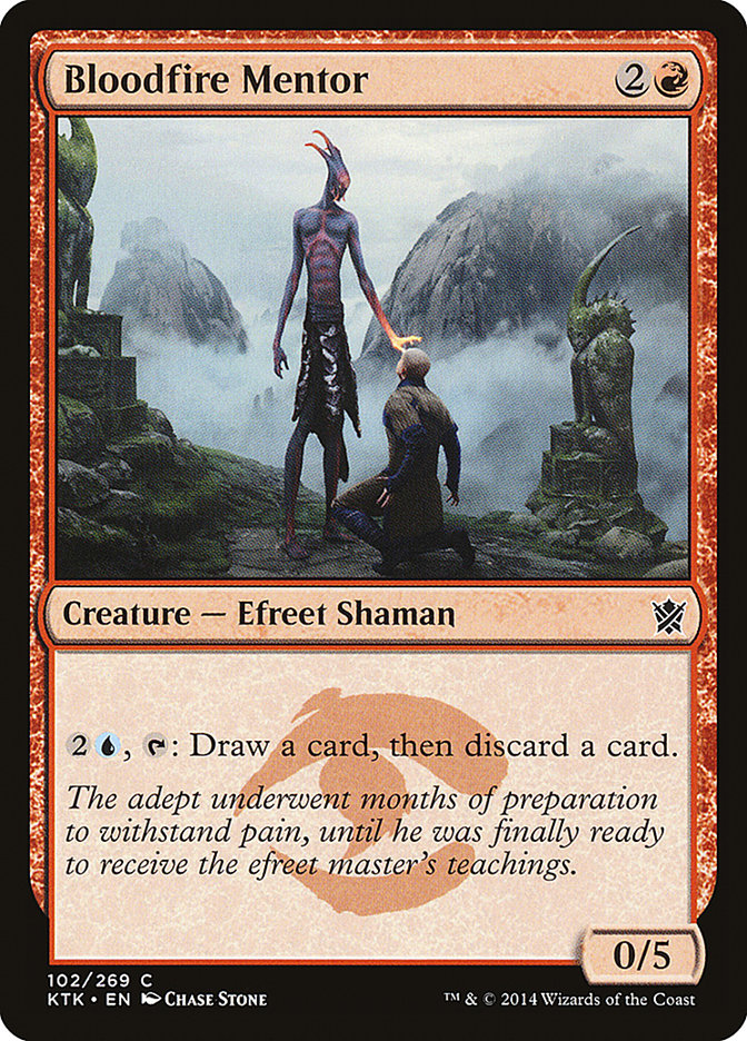 Bloodfire Mentor 102/269 (Khans of Tarkir)  | Chromatic Games