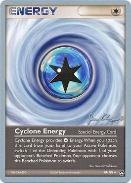 Cyclone Energy (90/108) (Psychic Lock - Jason Klaczynski) [World Championships 2008] | Chromatic Games