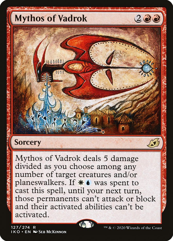 Mythos of Vadrok 127 (Ikoria: Lair of Behemoths)  | Chromatic Games