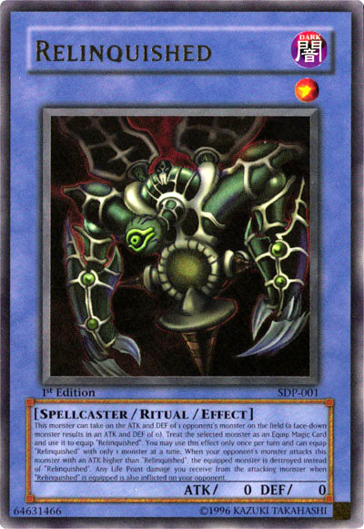Relinquished [SDP-001] Ultra Rare | Chromatic Games