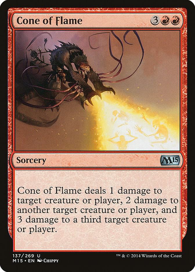 Cone of Flame 137/269 (Magic 2015 (M15))  | Chromatic Games