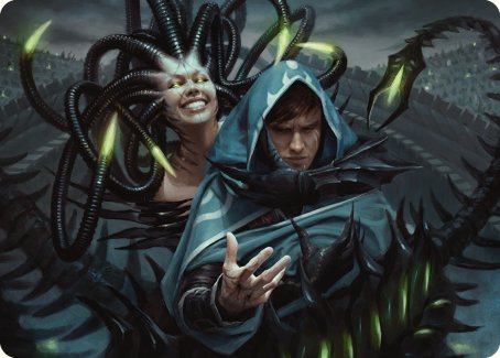 Phyrexian Arena Art Card [Phyrexia: All Will Be One Art Series] | Chromatic Games
